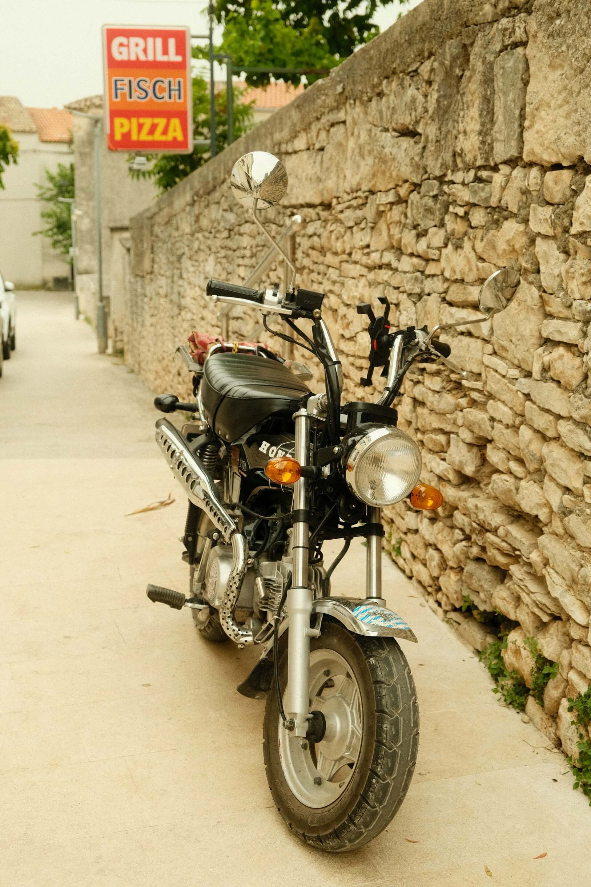 Original motorcycle photo